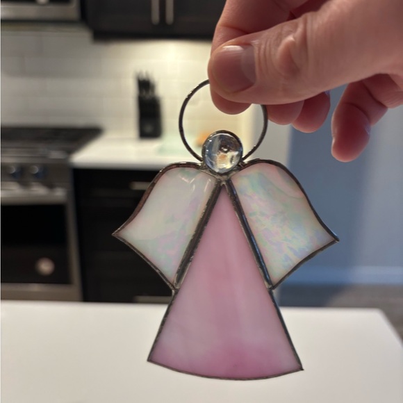 Stained Glass Angel Ornament - Picture 5 of 5